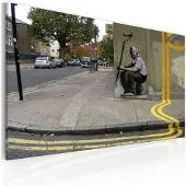 Artgeist Yellow Flower (Banksy) taulu
