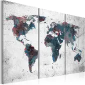 Artgeist Undiscovered Mantereilla - Triptyykki taulusetti
