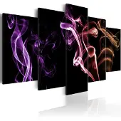 Artgeist Värilliset Savu - 5 Kpl taulusetti