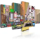 Artgeist A Drawing Of A City taulusetti