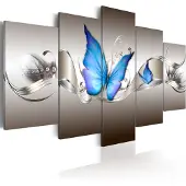 Artgeist Blue Butterflies taulusetti