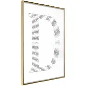 Artgeist Capital D juliste