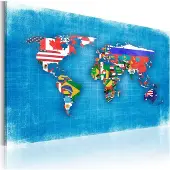 Artgeist Flags Of The World taulu