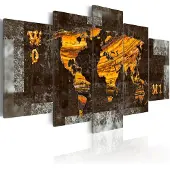 Artgeist Hidden Treasure (World Map) taulusetti