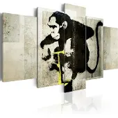 Artgeist Monkey Tnt Detonator (Banksy) taulusetti