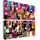 Artgeist Abstract Conversations taulusetti