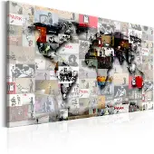 Artgeist Map: Banksy Inspiration taulu