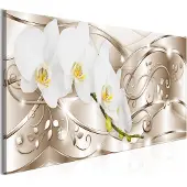 Artgeist Flowering Narrow Beige taulu
