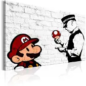 Artgeist Banksy On Brick taulu