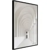 Artgeist White Colonnade juliste