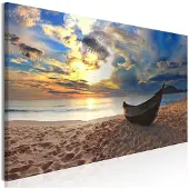 Artgeist Boat On The Beach Narrow taulu