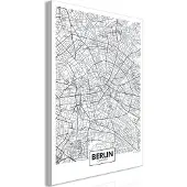 Artgeist Map Of Berlin Vertical taulu