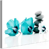 Artgeist Calm Mallow Wide Turquoise taulu