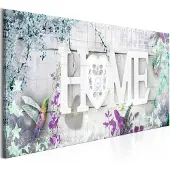 Artgeist Home And Hummingbirds Green Narrow taulu