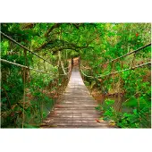 Artgeist Bridge Amid Greenery fototapetti