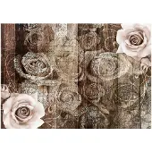 Kärkkäinen Artgeist Old Wood & Roses fototapetti