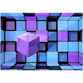 Kärkkäinen Artgeist Rubik'S Cube: Variation fototapetti