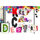 Artgeist Keep Calm And Design fototapetti