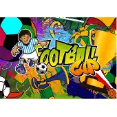 Artgeist Football Cup fototapetti