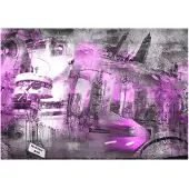 Artgeist Berlin - Collage (Violet) fototapetti