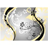 Artgeist Artflowers (Yellow) fototapetti