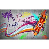 Kärkkäinen Artgeist Skateboard itseliimautuva fototapetti