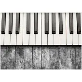 Artgeist Inspired By Chopin - Grey Wood fototapetti