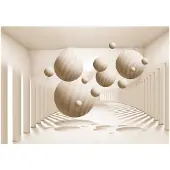 Artgeist Beige Balls fototapetti
