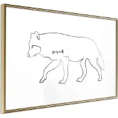 Artgeist Grey Wolf juliste