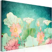 Artgeist Fairytale Flowers (1 Part) Wide taulu