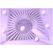 Artgeist Lavender maze itseliimautuva fototapetti