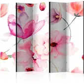 Artgeist Pink Flowers II [Room Dividers] sermi