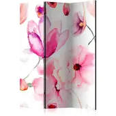 Artgeist Pink Flowers [Room Dividers] sermi