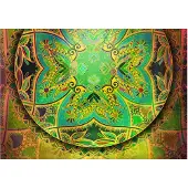 Kärkkäinen Artgeist Mandala: Emerald Fantasy fototapetti