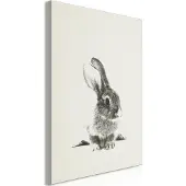 Artgeist Fluffy Bunny (1 Part) Vertical taulu