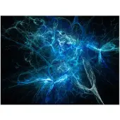 Artgeist Sininen salama pultit fototapetti