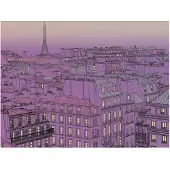 Artgeist Perjantaiiltana Pariisissa fototapetti
