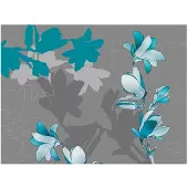 Artgeist Sininen magnoliat fototapetti