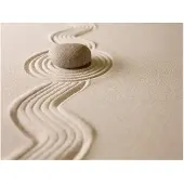Artgeist Zen hiekka puutarha fototapetti