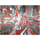 Artgeist Tiivistelmä geometrinen polut fototapetti