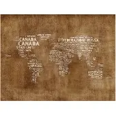 Artgeist Antiikki Italian kartta fototapetti
