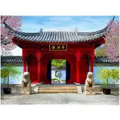 Artgeist Chinese botanical garden of Montreal (Quebec Canada) fototapetti