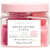 Sunday Rain Rose Exfoliating Cubes 150g
