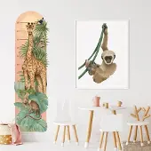 Pastelowe Love 43x145cm safari pituusmitta -sisustustarra
