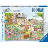 Ravensburger Beach Garden Cafe 1000p palapeli