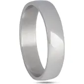 Top Gold Palladium 5mm kihlasormus