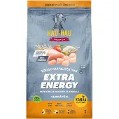 Hau-Hau Champion HHC Extra Energy Kanaa, riisiä & kauraa 12 kg koiran täysravinto