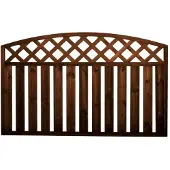 Tammiston Puu Lehtoharju, kaareva 1800 x 980/1130 mm aitaelementti