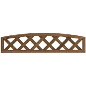 Tammiston Puu Lehto- yläosa 1200 x 200/300 mm aitaelementti