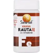 Sana-Sol Vahva Rauta+C-vitamiini 150 tabl. ravintolisä